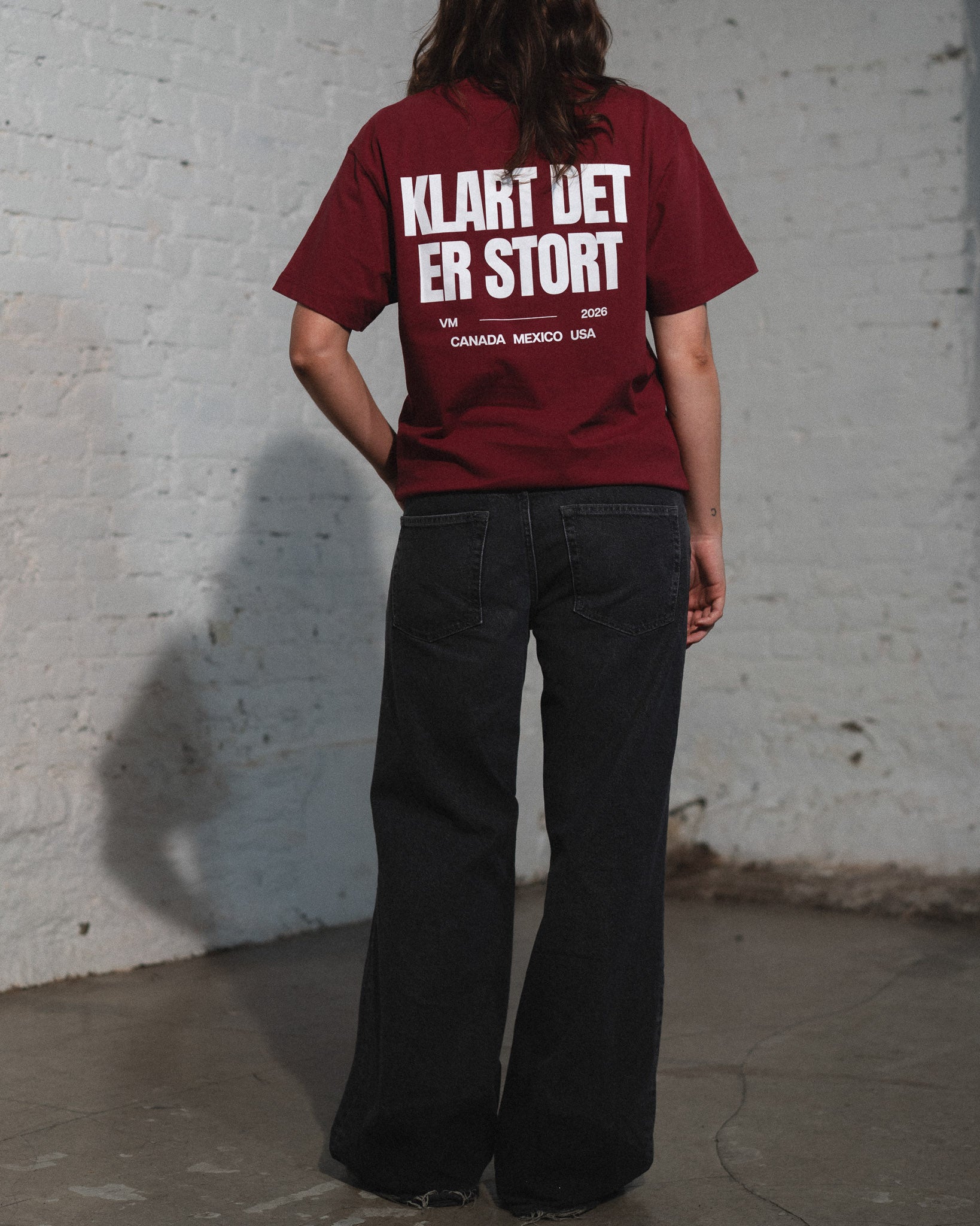 THE "VM" T-SHIRT - RØD