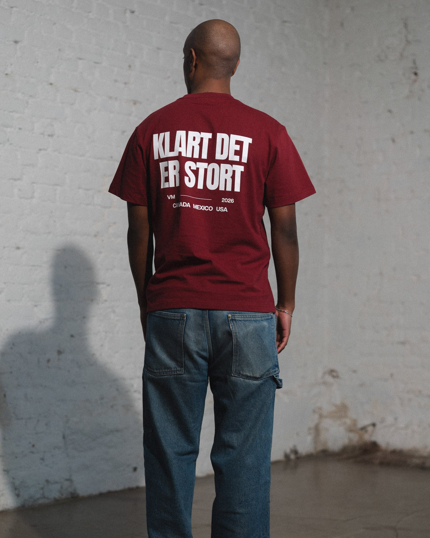 THE "VM" T-SHIRT - RØD