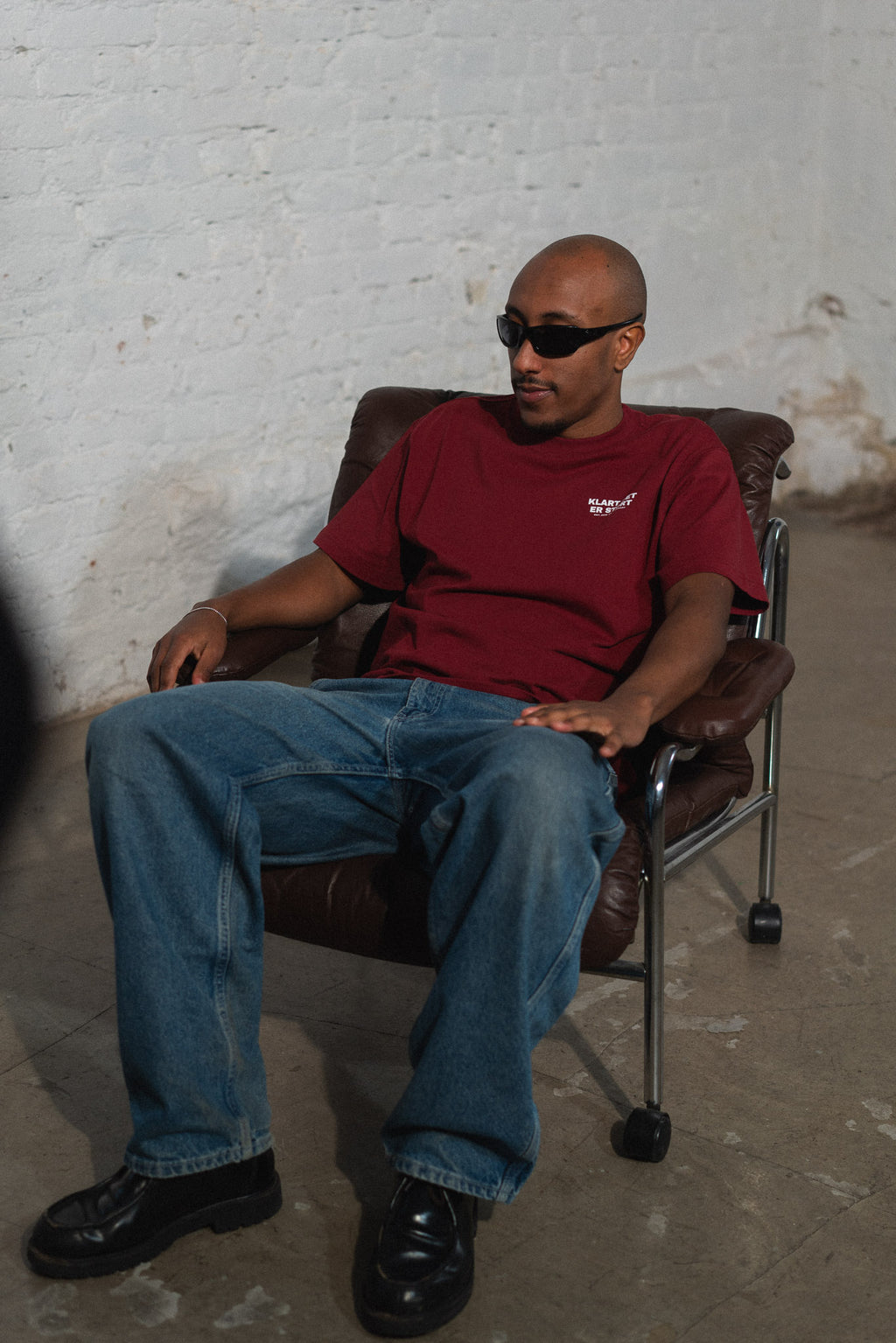 THE "VM" T-SHIRT - RØD