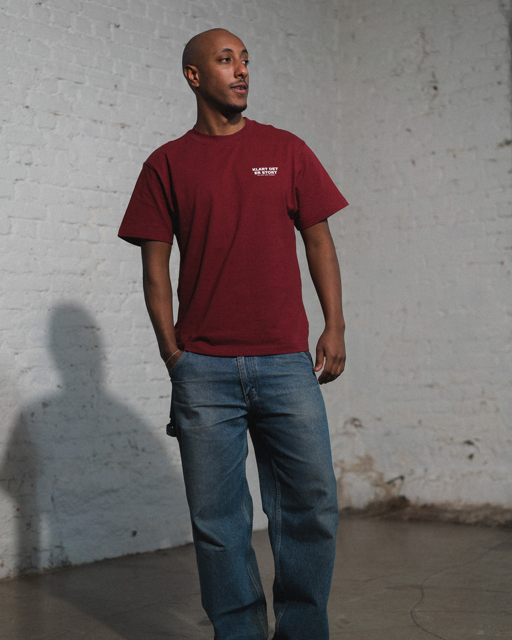 THE "VM" T-SHIRT - RØD